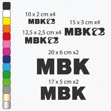 MBK - 18 Stickers Vinyles Adhésifs Autocollants