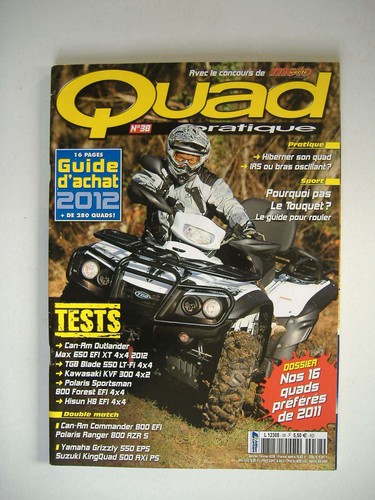 Quad pratique suzuki - quad, n°38