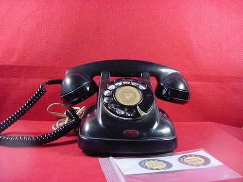 Téléphone noir showa nec - téléphone,