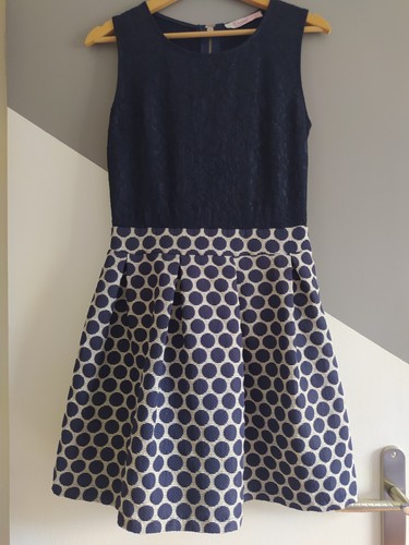 Robe bleue marine - robe, et