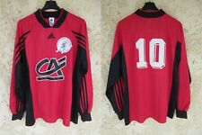 Maillot EAG GUINGAMP 1999 U15 porté n°10 ADIDAS vintage football shirt jersey L