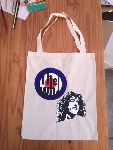 Sac fourre tout the who - the, peint
