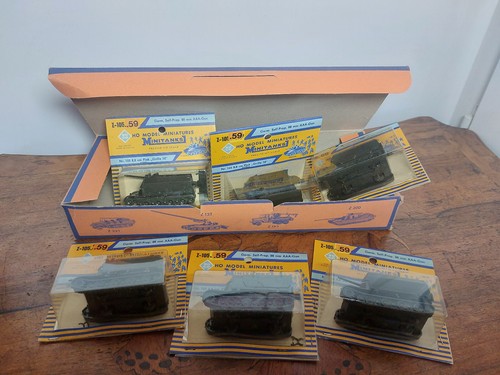 Coffret complet minitanks - coffret, 6