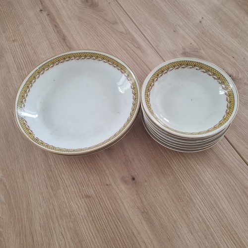 Lot service table motif - table,