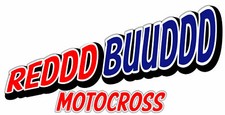 Motocross Sticker Decal, RED