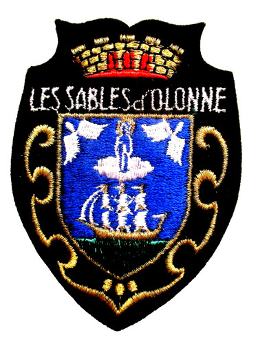 Ecusson les sables olonne - ecusson, d'olonne