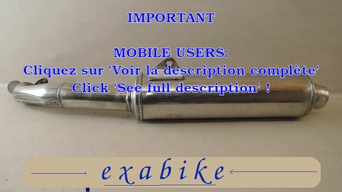 Silencieux gauche pour suzuki - silencieux,