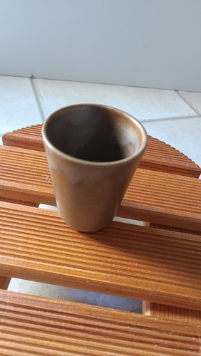 Ancien pot gobelet grès - pot/gobelet, en