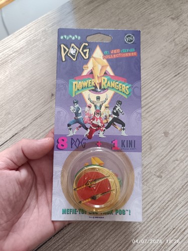 Pog power rangers kini - rangers,