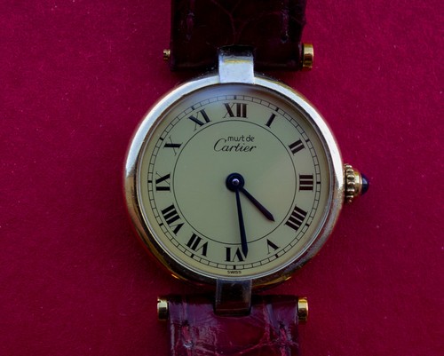 Cartier must vendôme vermeil - vendôme,