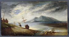 Tableau 19ème marine bateaux