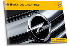 Opel nettoyer allemand Carnet d'entretien 2013-17