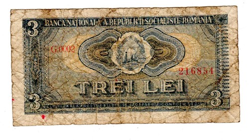 Roumanie romania billet lei - 3,