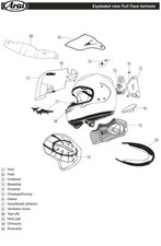 ARAI Diffuseur de remplacement