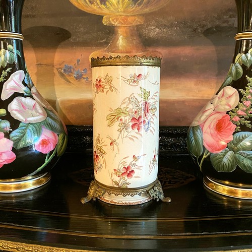 Vase porcelaine décor de - porcelaine, à