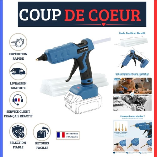 Pistolet colle chaude sans - à,