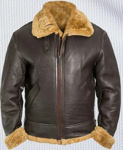Sheepskin ww2 mens raf - sheepskin,