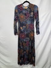 FARM Rio Black Blue Floral