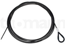 Elingue/Câble acier noir