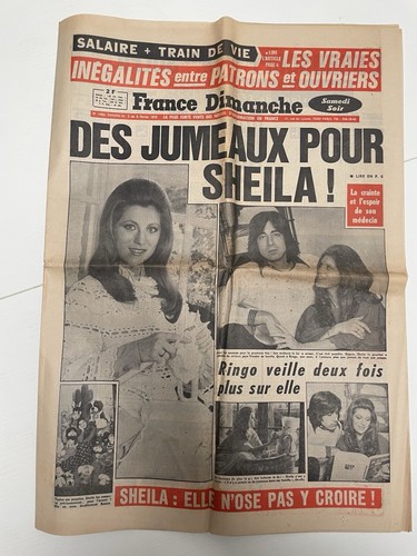 Journal france dimanche sheila - dimanche,