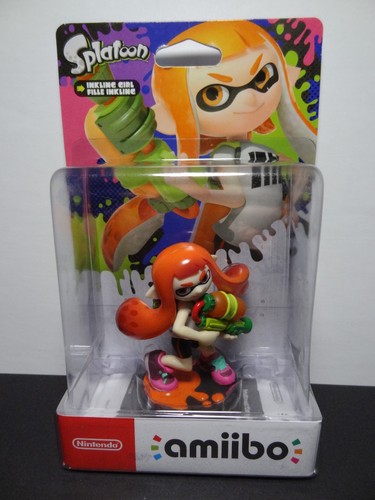 Amiibo fille inkling girl - amiibo,