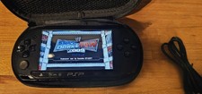 Sony PSP Street Noire  + 1 Jeu En Loose + Pochette + Chargeur
