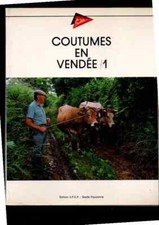 Livre coutumes en vendée 1988
