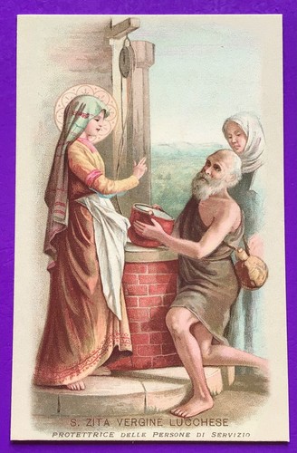 Santino holy card sainte zita - santino,