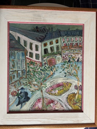 Huile sur toile breysse - huile,