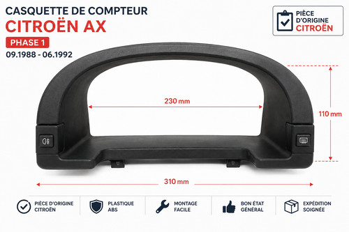 Casquette compteur citroën - casquette, de