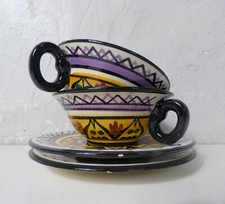 2 anciennes tasses Saint Jean de Bretagne