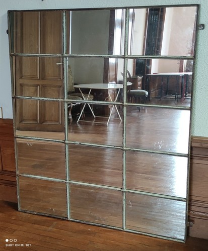 Ancien grand miroir vintage - miroir,