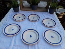 6 assiettes publicitaire a