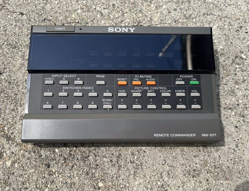 Sony 1271 remote commander - rm-1271,