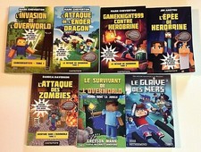 MINECRAFT 7 livres HERBODRINE OVERLORD GLAIVE DES MERS Castelmore