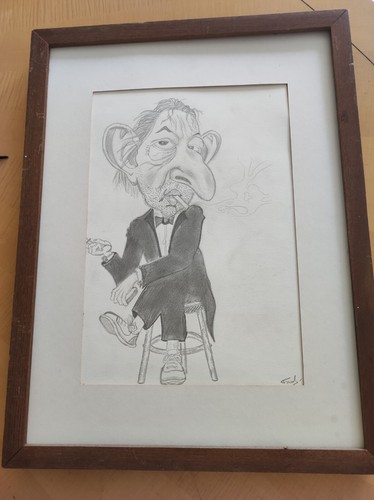 Caricature gainsbourg - caricature,