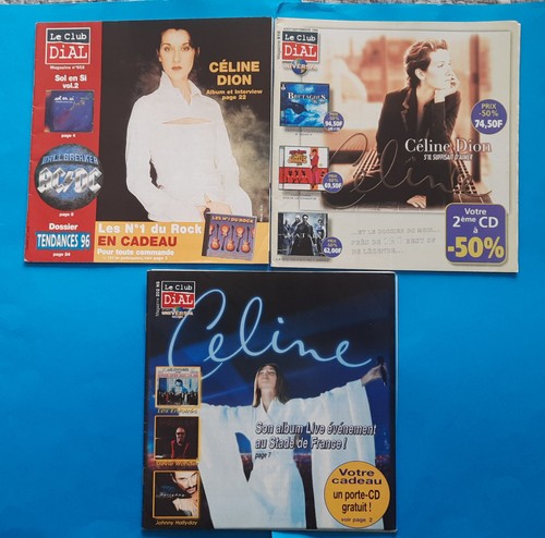 Céline dion lot 3magazine - .lot,