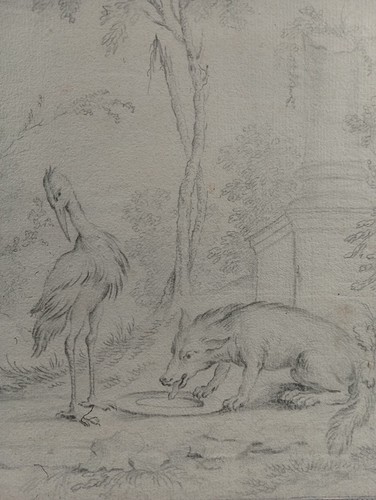 Dessin ancien crayon papier - dessin,