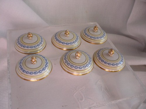 Couvercles pour pot creme - 6,