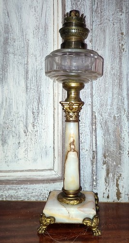 Lampe pétrole colonne - pétrole,