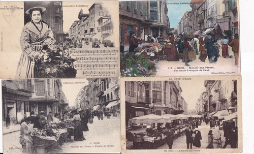 Lot cartes postales - lot, 4