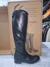 Alberto Fasciani Bottes Femme D'Équitation Noires Taille EU38 AF824