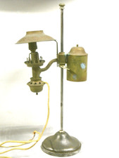 🇫🇷 ANCIENNE LAMPE A HUILE PETROLE QUINQUET MONIX OIL LAMP