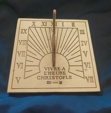 Cadran solaire de poche