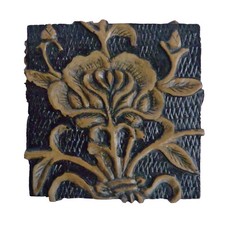 mini Boîte à bijoux ou à trésors en pierre sculptées cadeau noël fleurs