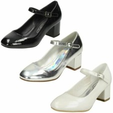 Filles Spot On Bloc Chaussures