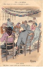 Illustrateur - n°72125 - E. Gabard - VIII - Le Repas ...