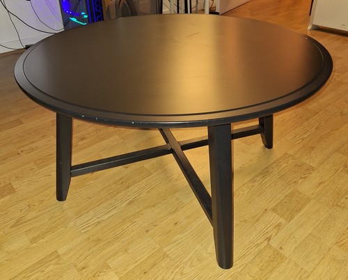 Table basse noire cm - 90,