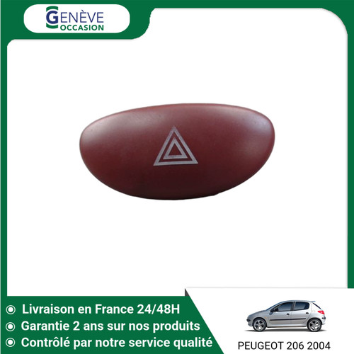 Bouton de warning - de,