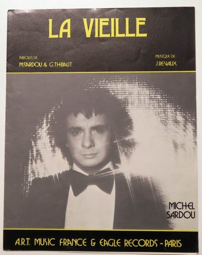 Partition vintage sheet - , music
